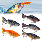 Front view of 2025 3D Bionic Swimming Lure